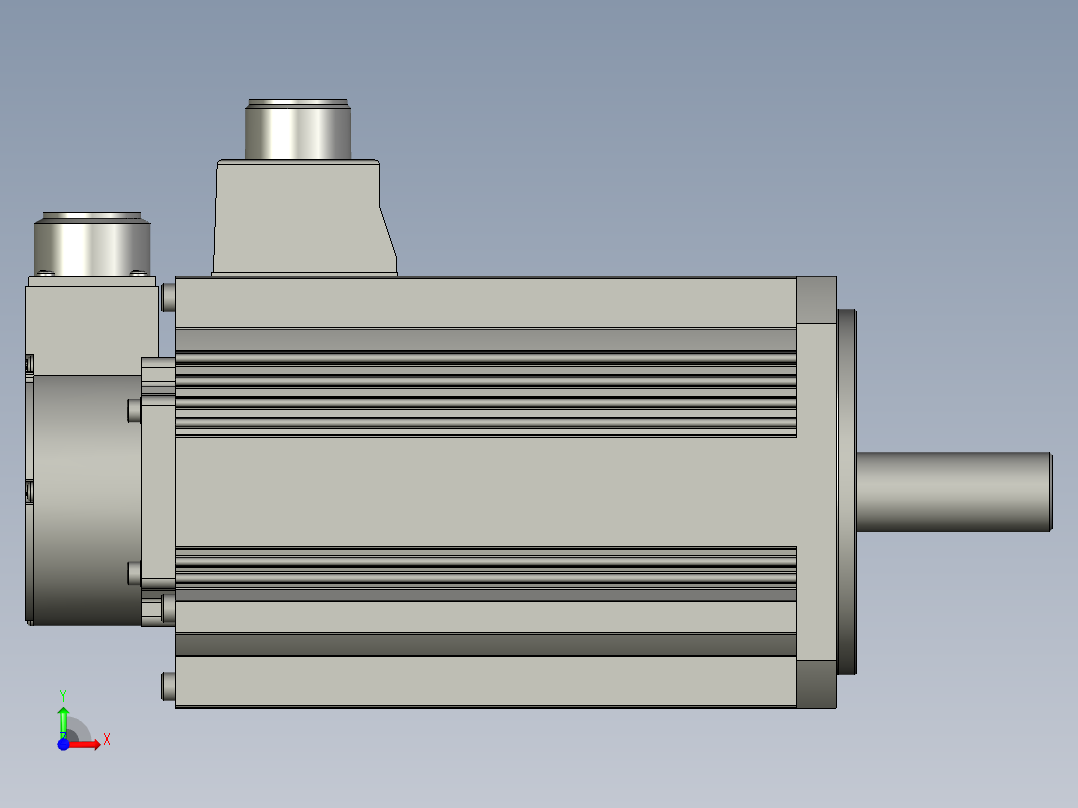 5000W MSME伺服马达前视图
