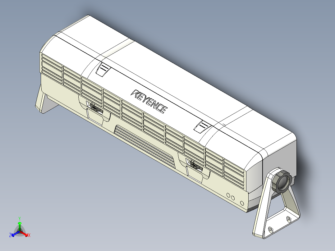 基恩士SJ-F5010_kc图纸模型主视图
