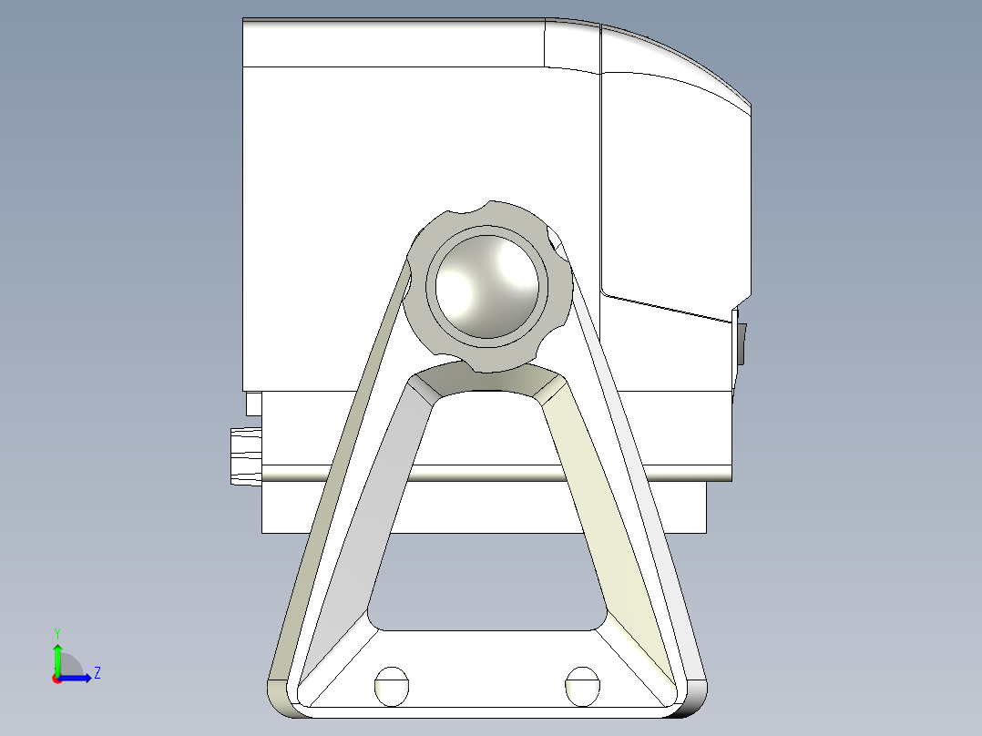 基恩士SJ-F5010_kc图纸模型左视图