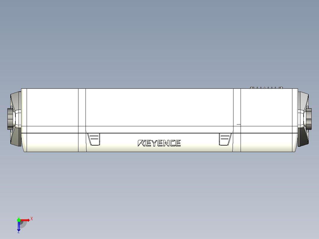 基恩士SJ-F5010_kc图纸模型俯视图