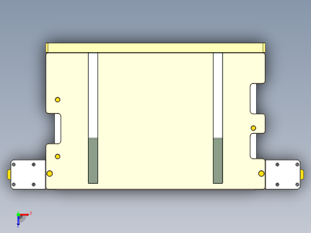 REACHER-A笔记本CNC工装夹具三维模型-cnc2-0912俯视图