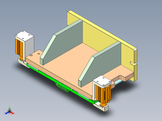 REACHER-A笔记本CNC工装夹具三维模型-cnc2-0912正等轴测缩略图