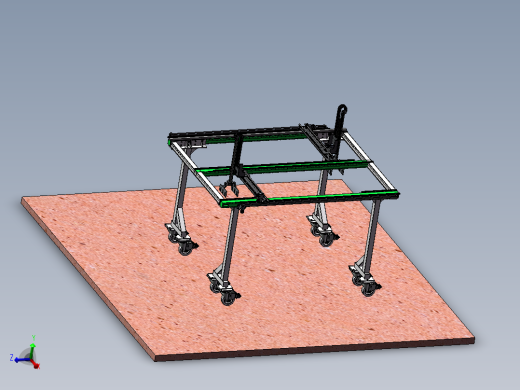 龙门架快递搬运机器人sw18