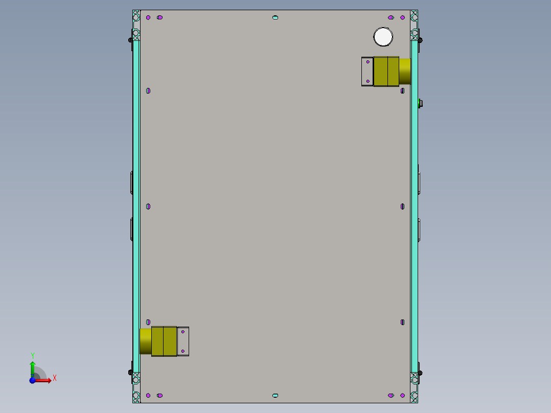 PCB贴高温胶布总成sw18可编辑前视图