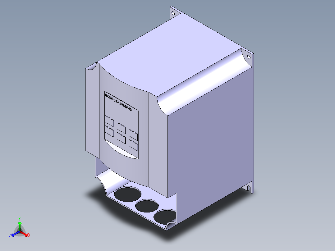 核星 HX300-3R7G 5R5P-T3主视图