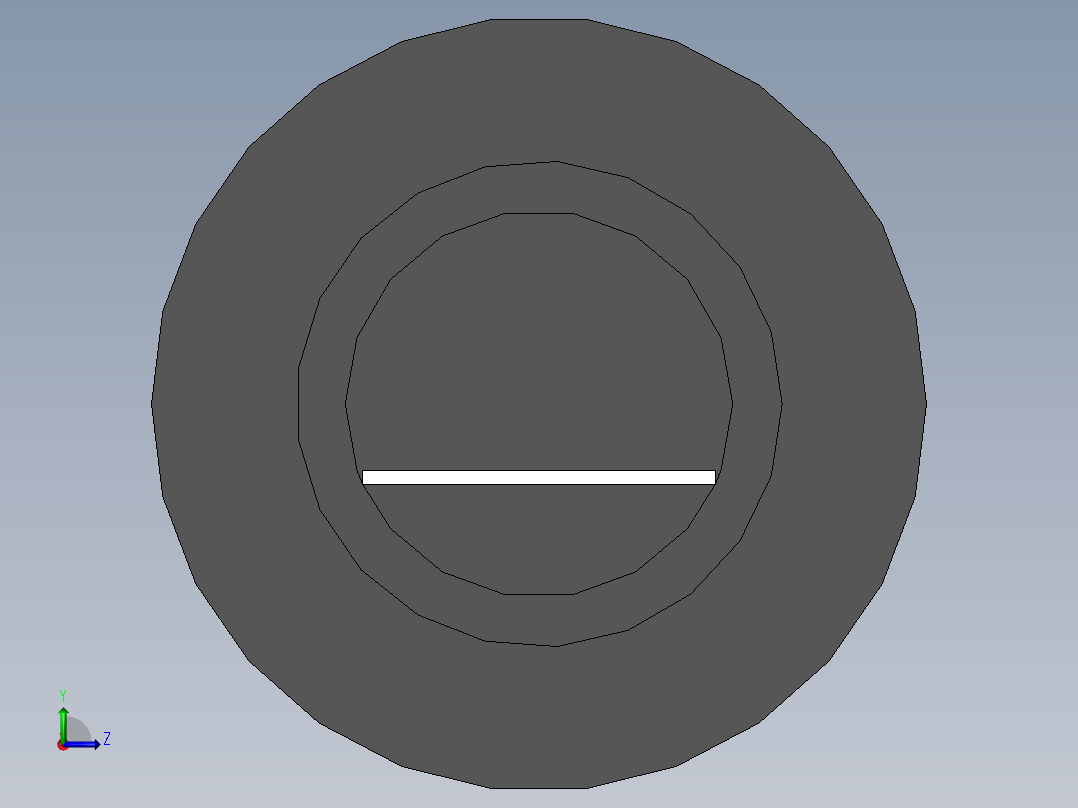 启动复位按钮左视图