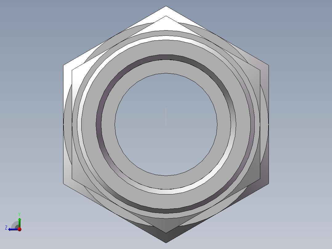 直通同径度接头、2D-52右视图