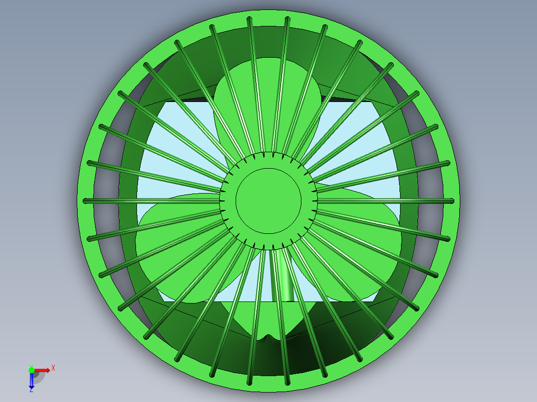 精益管 (30)俯视图