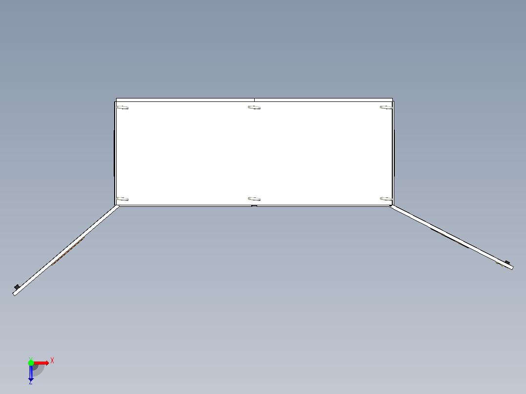 双电源CDQ1S软启动plc控制柜俯视图