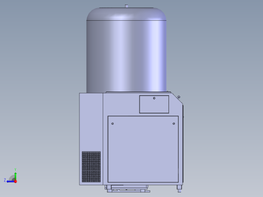 空压机管道系统右视缩略图