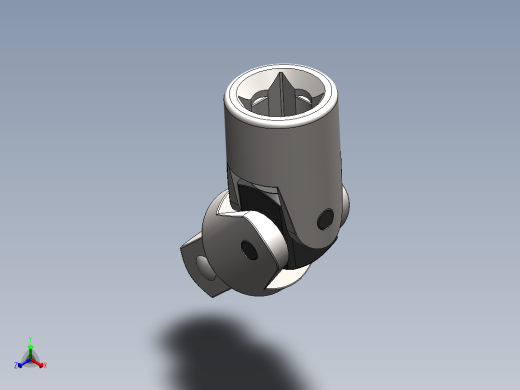 万向节正等轴测缩略图