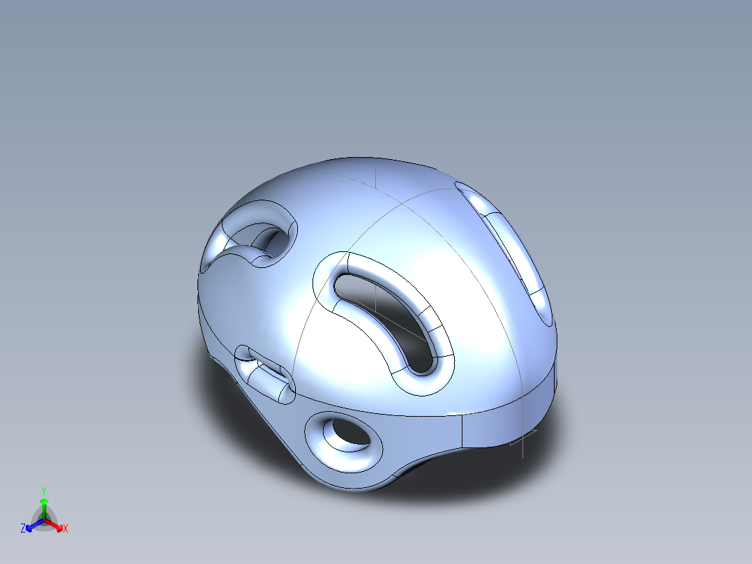 B3004620-头盔（表面建模）