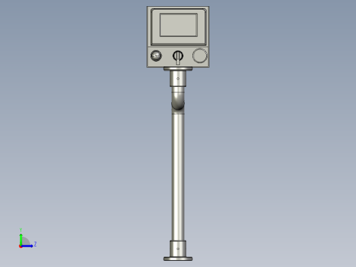 触摸屏机架装配926左视缩略图