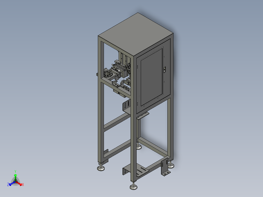 改造翻转移载机构主视图