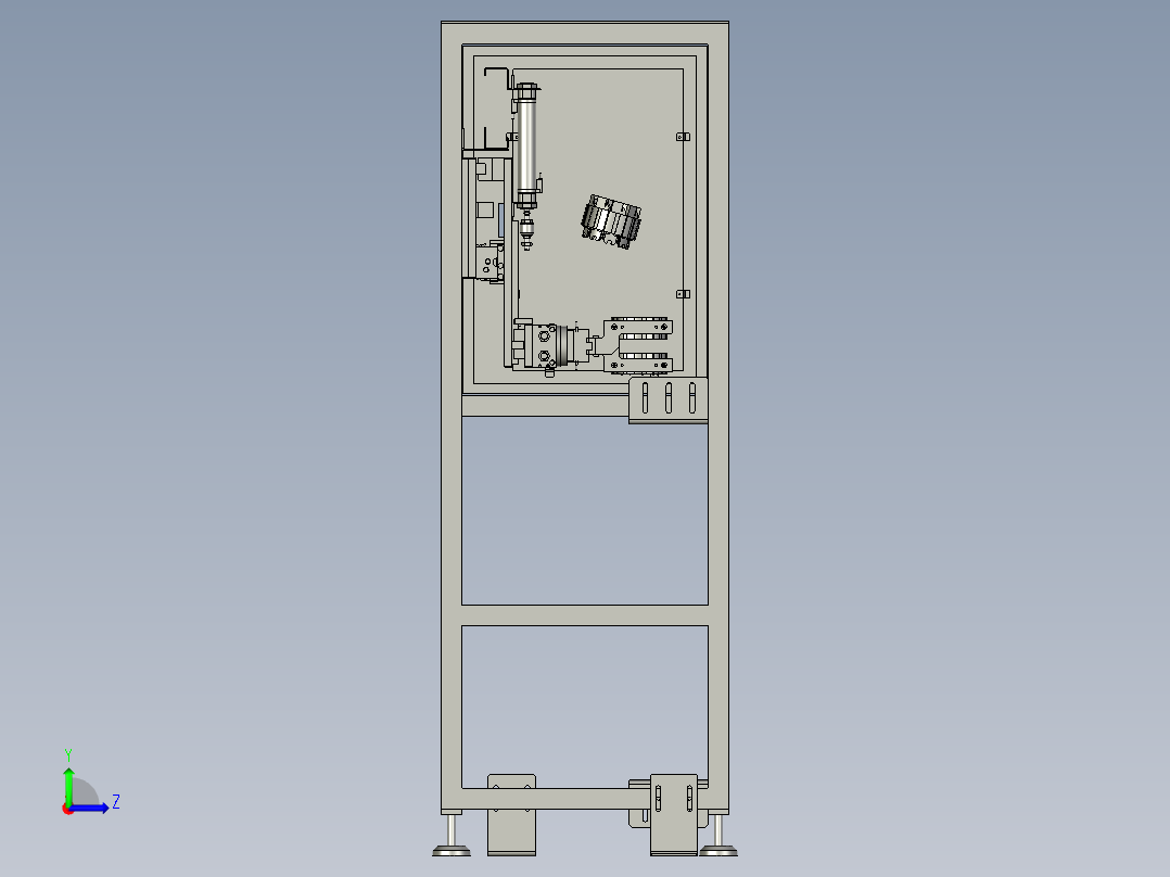 改造翻转移载机构左视图