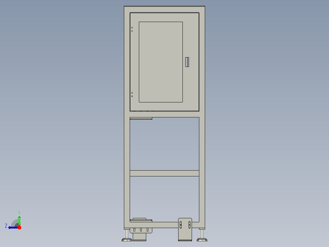 改造翻转移载机构右视图