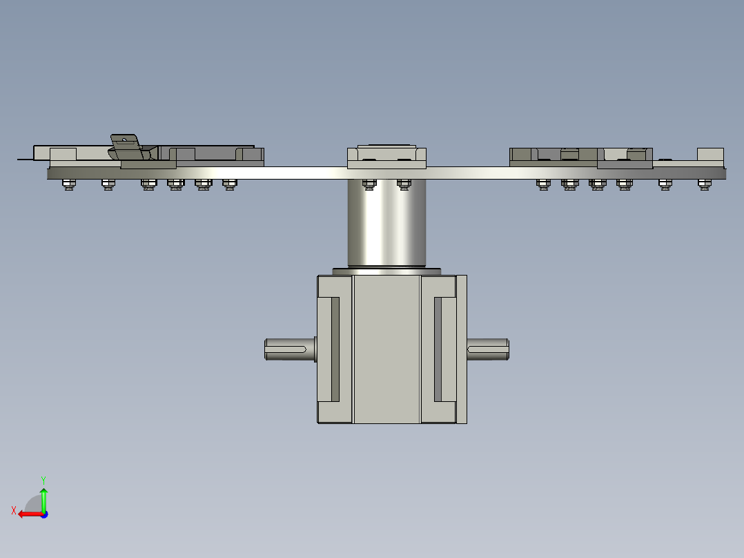 03分度转盘后视图