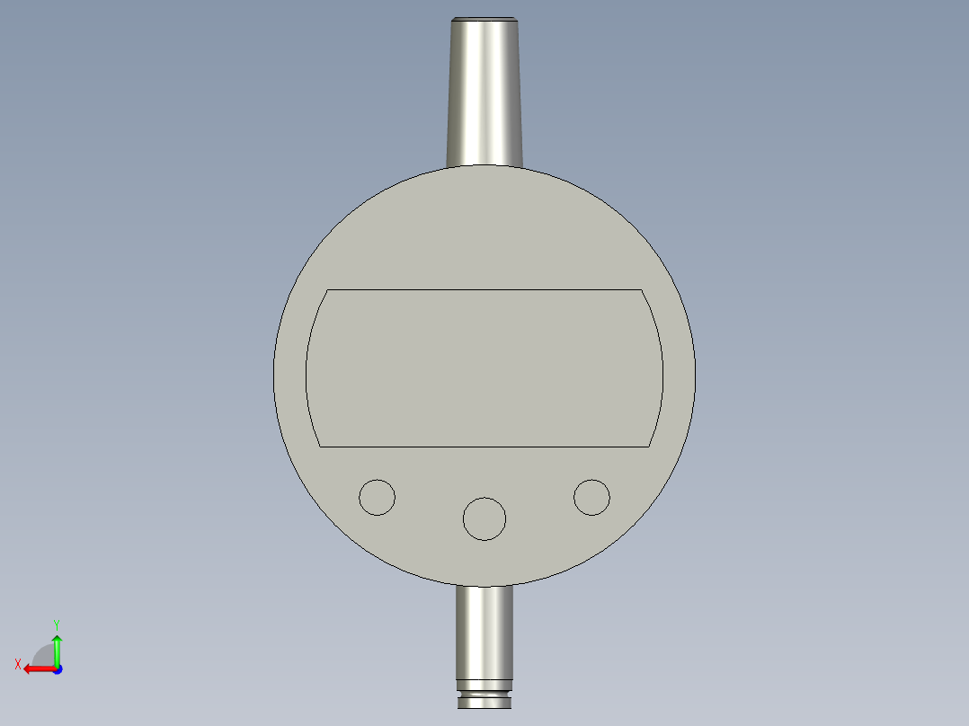 百分表543GRX后视图