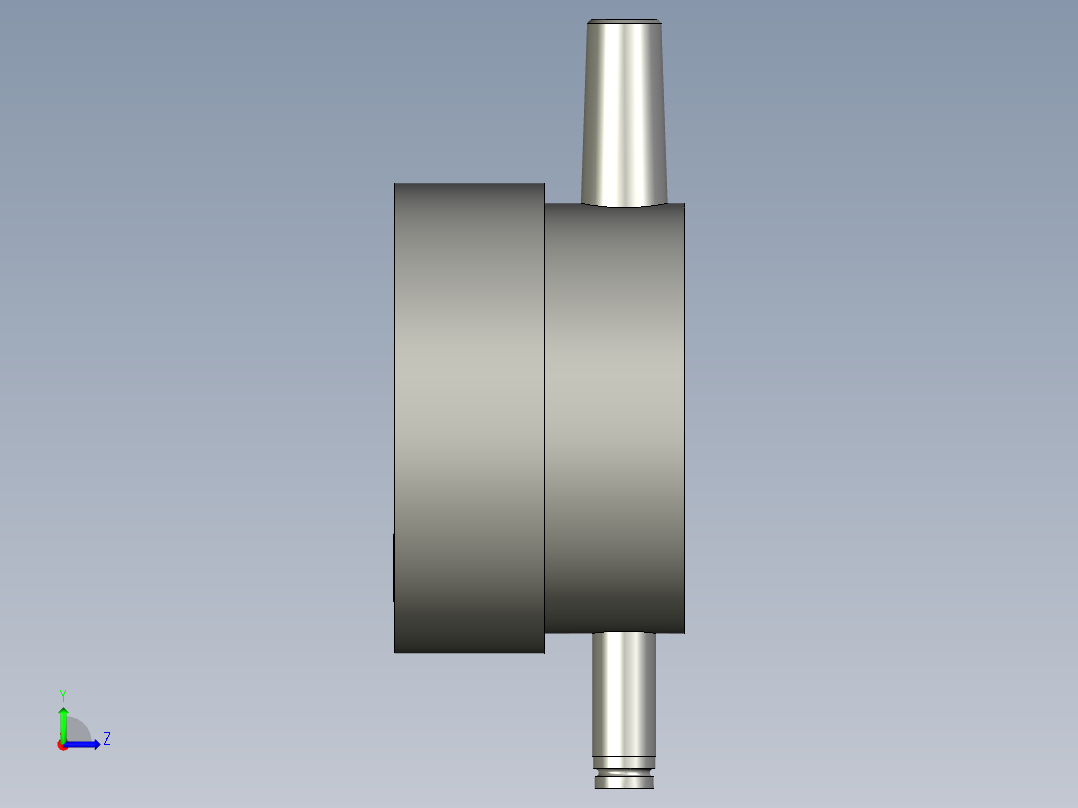 百分表543GRX左视图
