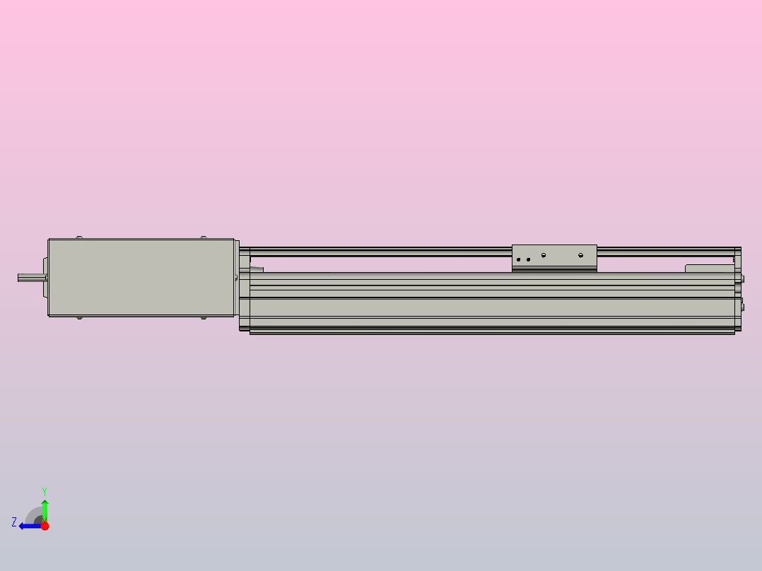 MT75BT半封闭皮带滑台[MT75BT.L80.200.R.P40.C3]右视图