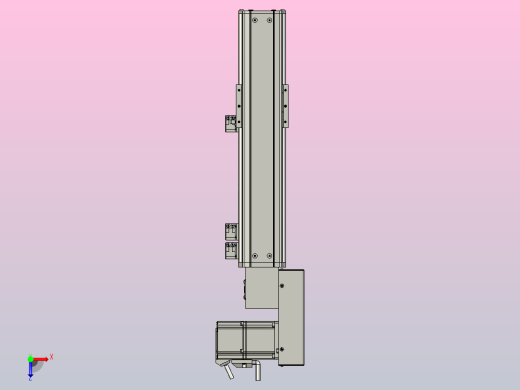 MT75BT半封闭皮带滑台[MT75BT.L80.200.R.P40.C3]俯视缩略图