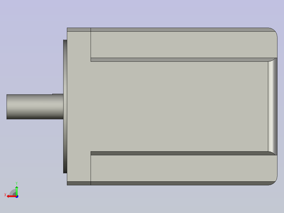 步进电机86-86-2后视图