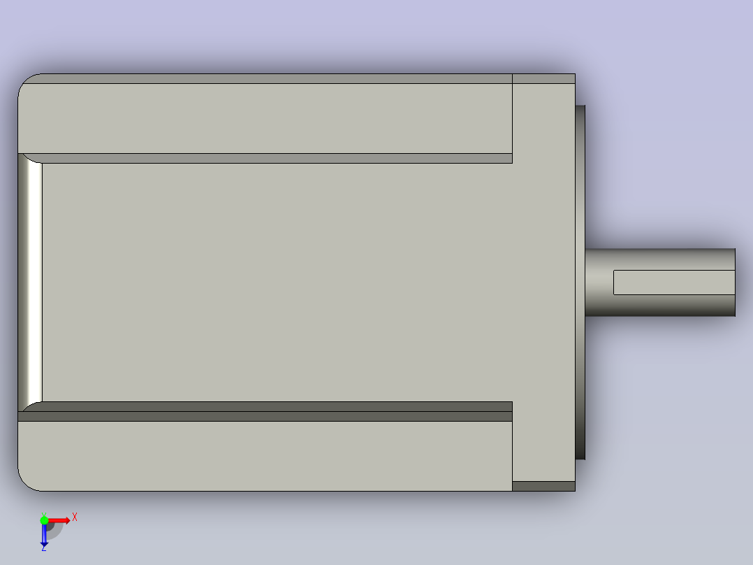 步进电机86-86-2俯视图