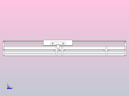 MTH14标准螺杆滑台[MTH14-L#-200-M-P20-C3]左视缩略图