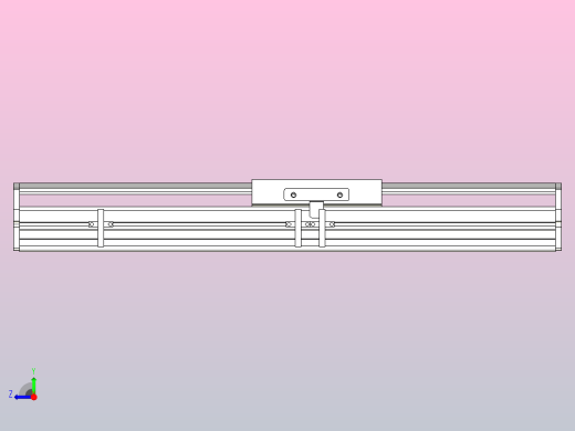 MTH14标准螺杆滑台[MTH14-L#-200-M-P20-C3]右视缩略图