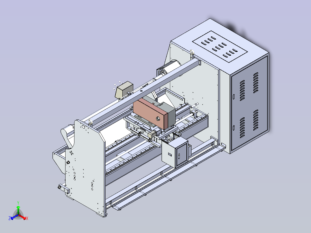 F1400自动切台整套3D图纸文件主视图