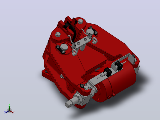 SBD-A安全制动器_SBD315-A-1000×25ⅠRL.WL.CL