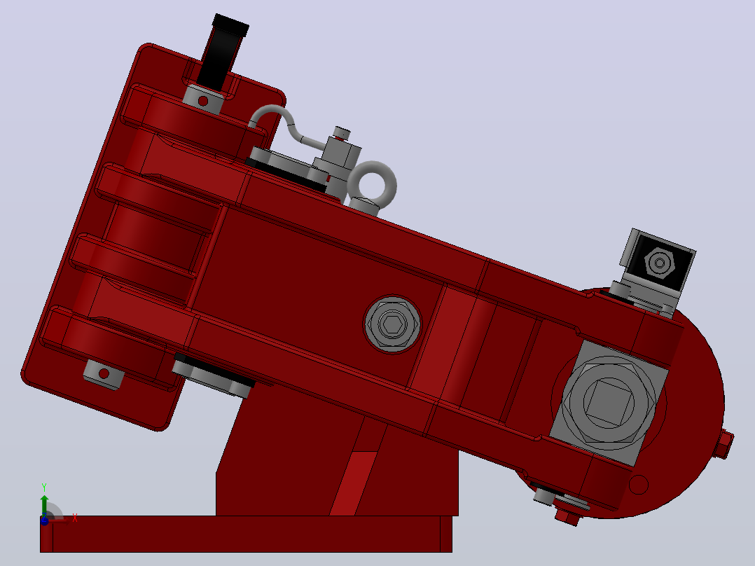 SBD-A安全制动器_SBD315-A-1000×25ⅠRL.WL.CL前视图