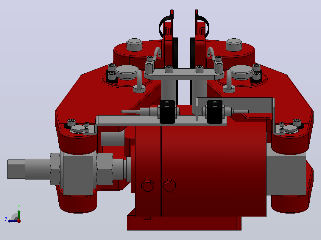 SBD-A安全制动器_SBD315-A-1000×25ⅠRL.WL.CL右视图