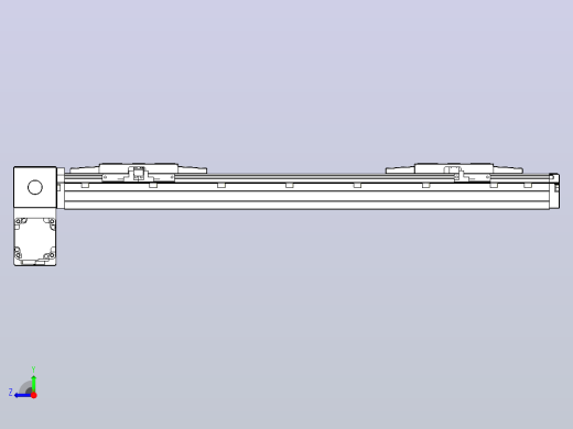 皮带直线轴双滑块型TPA-GCBS-120-P70-L125-LP-M20-N3右视缩略图