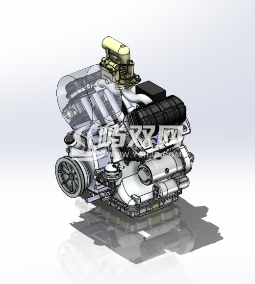 ZAZ 965发动机模型缩略图