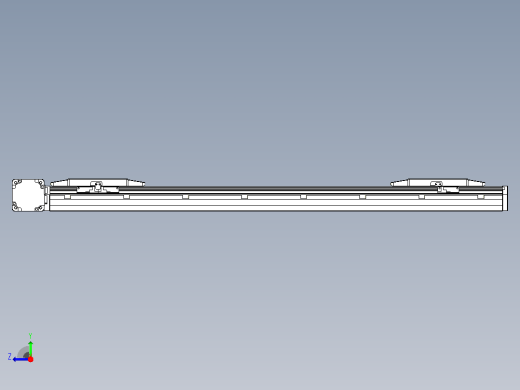 皮带直线轴双滑块型TPA-GCBS-150-P80-L300-DL-M75-N3右视缩略图