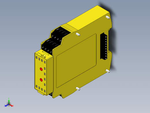 UE410-XM3安全控制器正等轴测缩略图