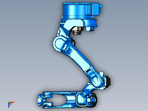 robotic-arm-yaskawa-motoman俯视缩略图