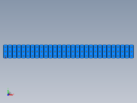 彩色公头100mil（2.54mm）系列-DS1021_blue_3x29p_100mil_Type19_rev1.0前视缩略图