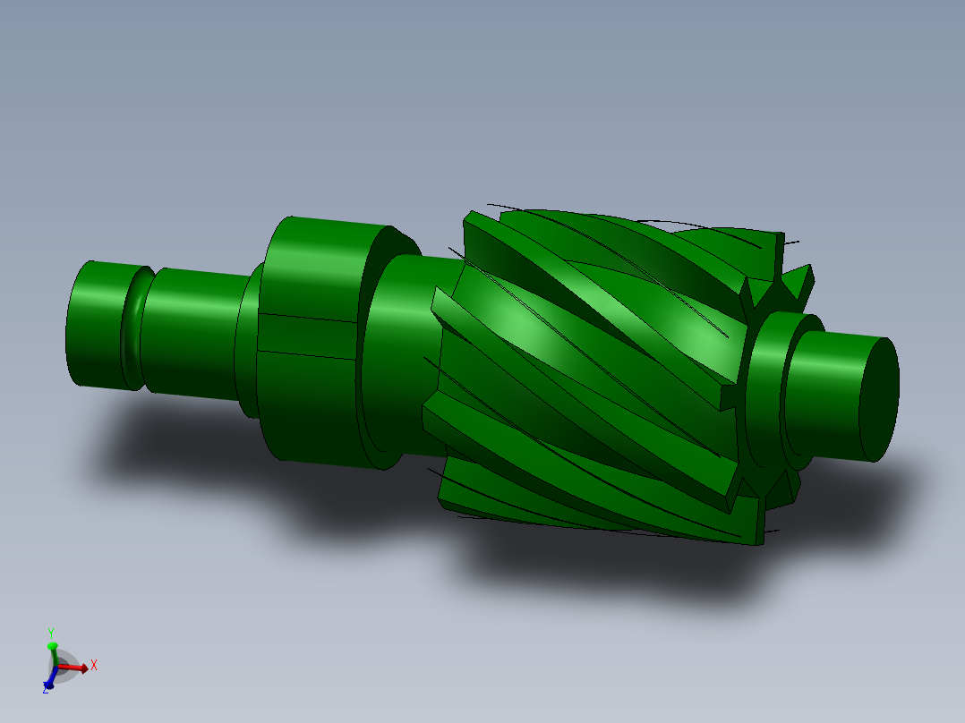 从动轴加工工艺及编程设计