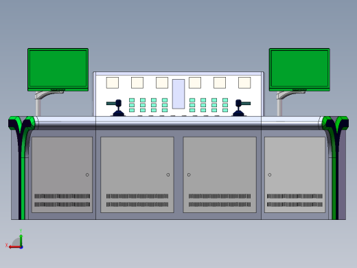 航空模拟控制台后视缩略图