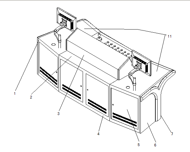 航空模拟控制台