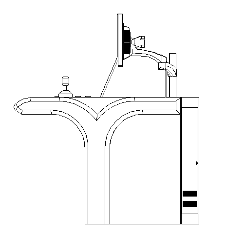 航空模拟控制台