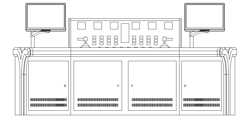 航空模拟控制台