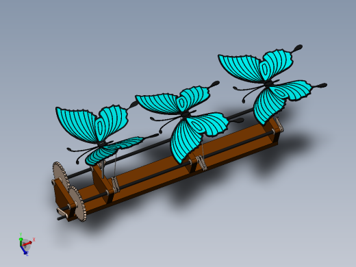 Toy蝴蝶玩具模型