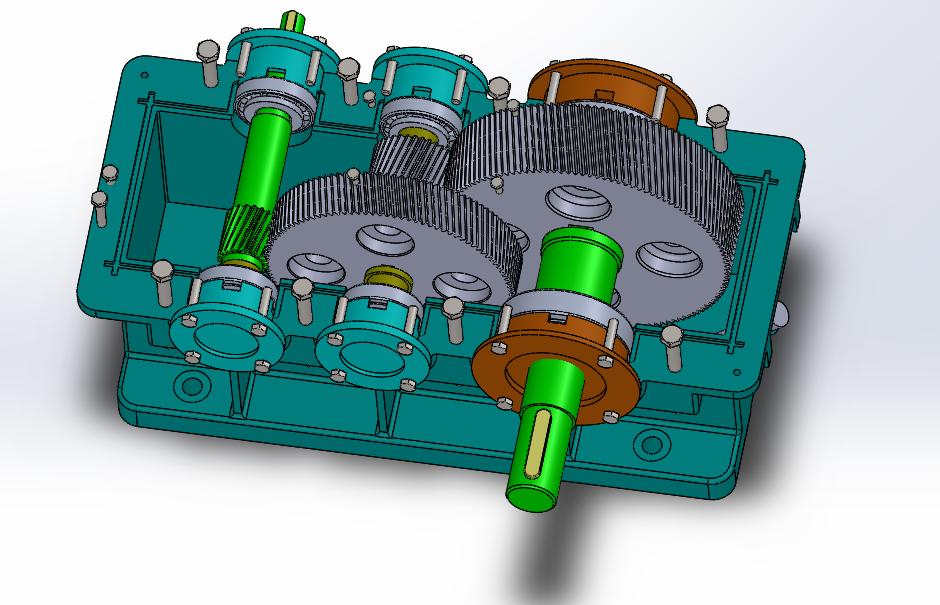 1G145--二级圆柱齿轮减速器优化设计