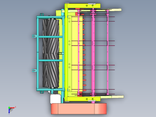 割草压扁机sw三维图==1033014==200俯视缩略图