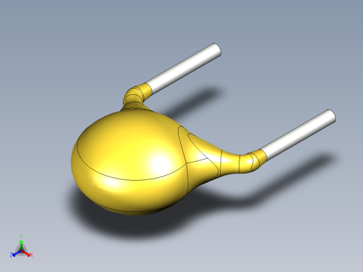 无源元件封装-CAP_DISC_4x3_YL-LM