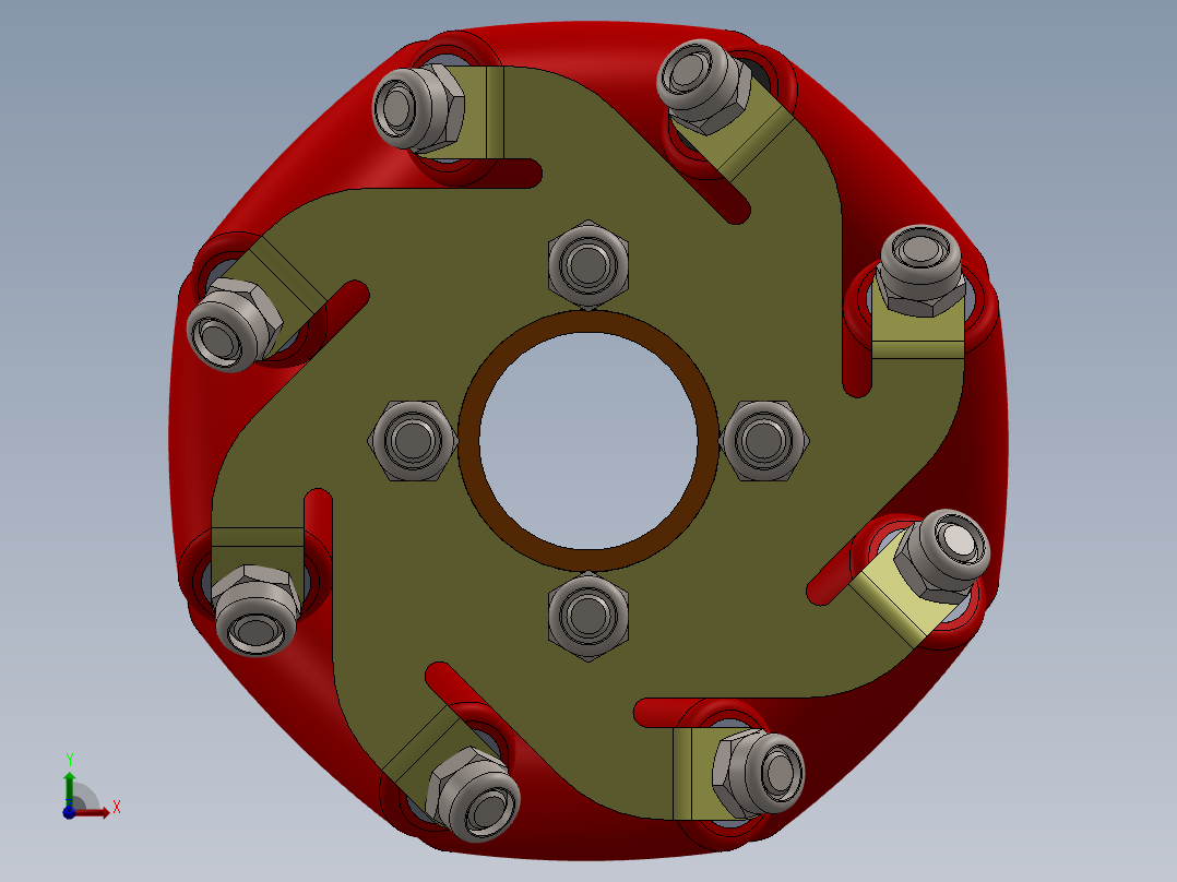 麦克纳姆轮前视图