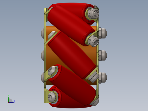 麦克纳姆轮左视缩略图